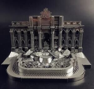 Metal Models - Roman Trevi Fountain